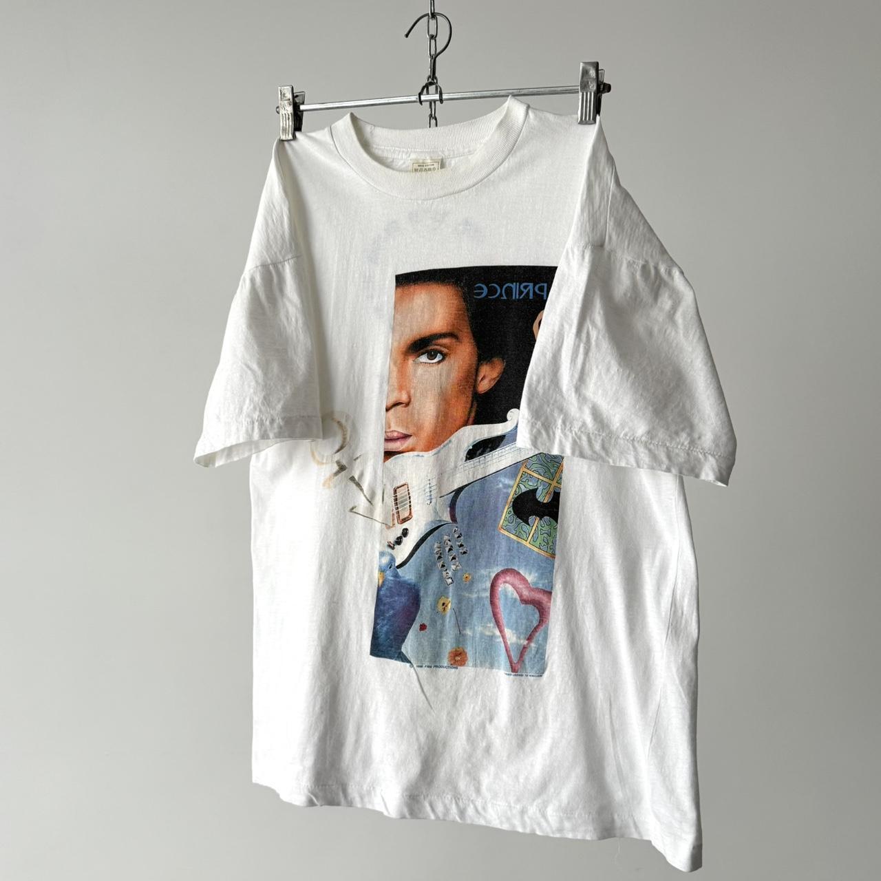 Vintage 1990 Prince 'Nude Tour' Band T-Shirt Total | Depop