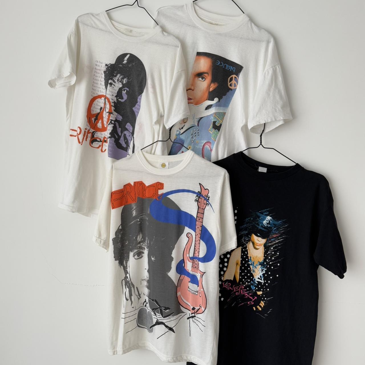 Vintage 1990 Prince 'Nude Tour' Band T-Shirt Total | Depop
