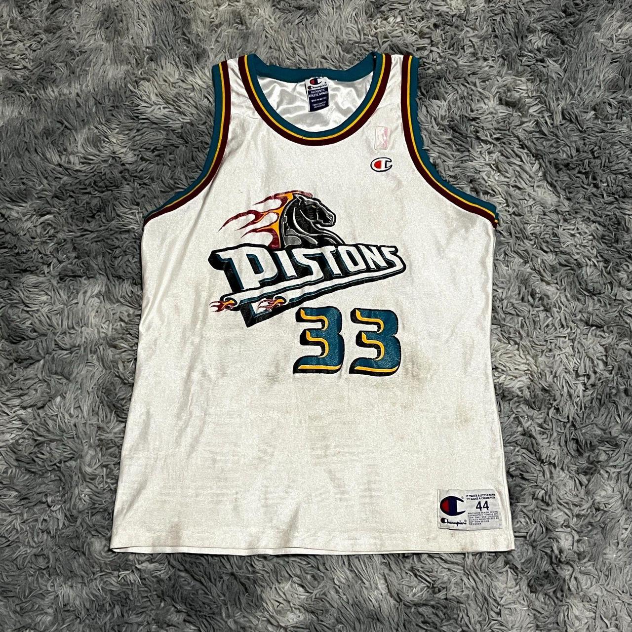 Vintage fashion Detroit Pistons Champion Jersey L