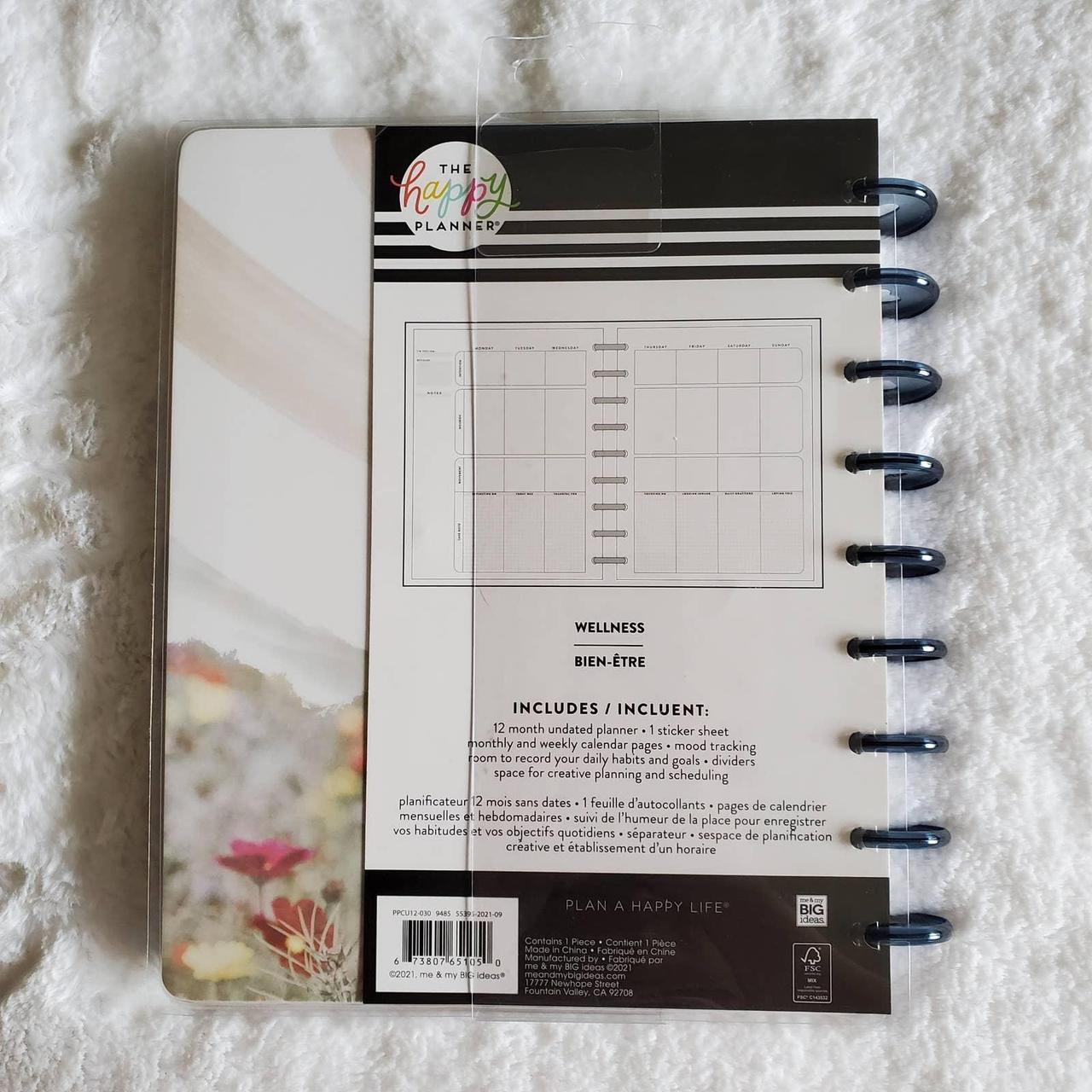 Happy Thoughts 12-Month Planner: 12 Month Undated Planner