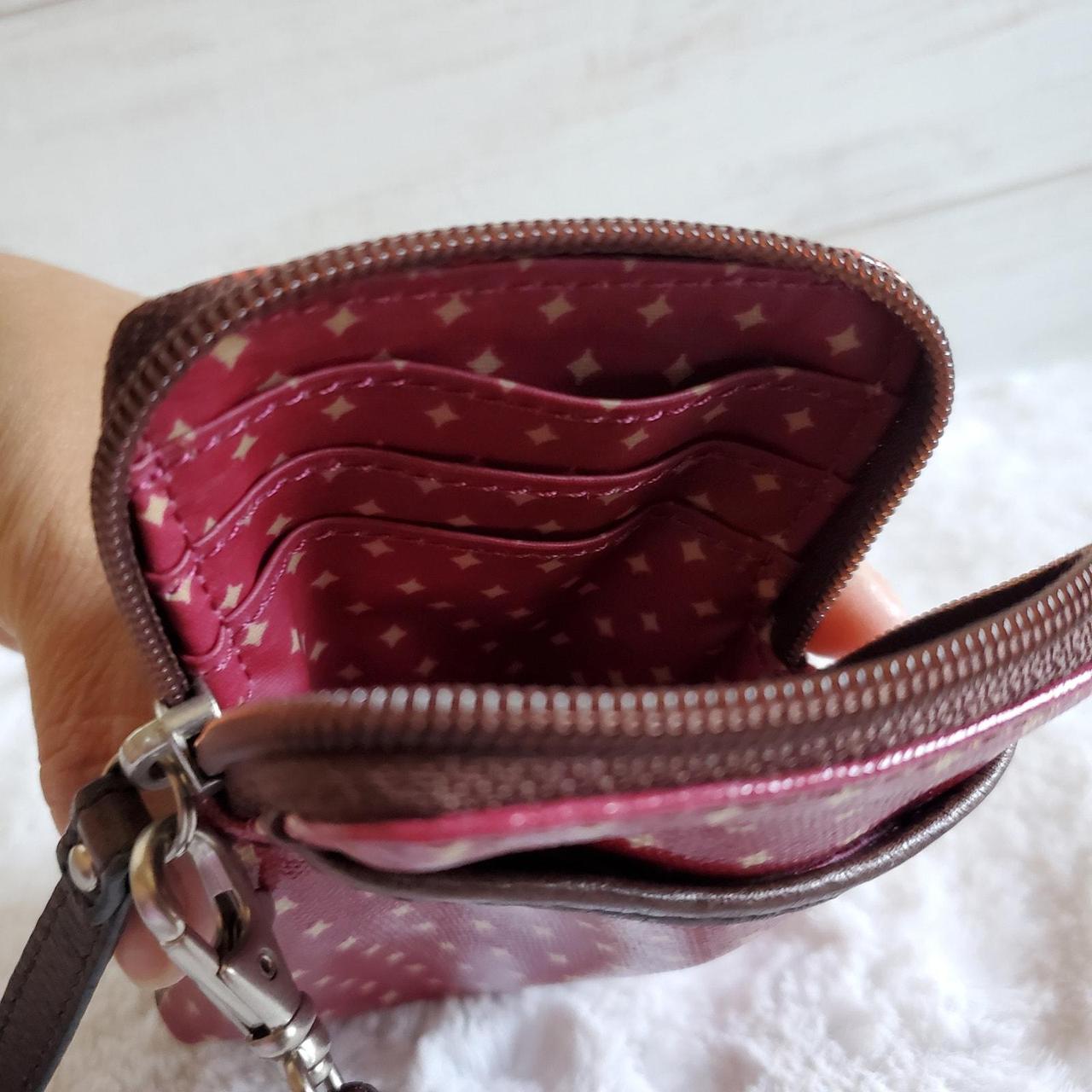 Fossil Women's Bag - Brown/Multi – FOSSIL Key-Per… - image 5