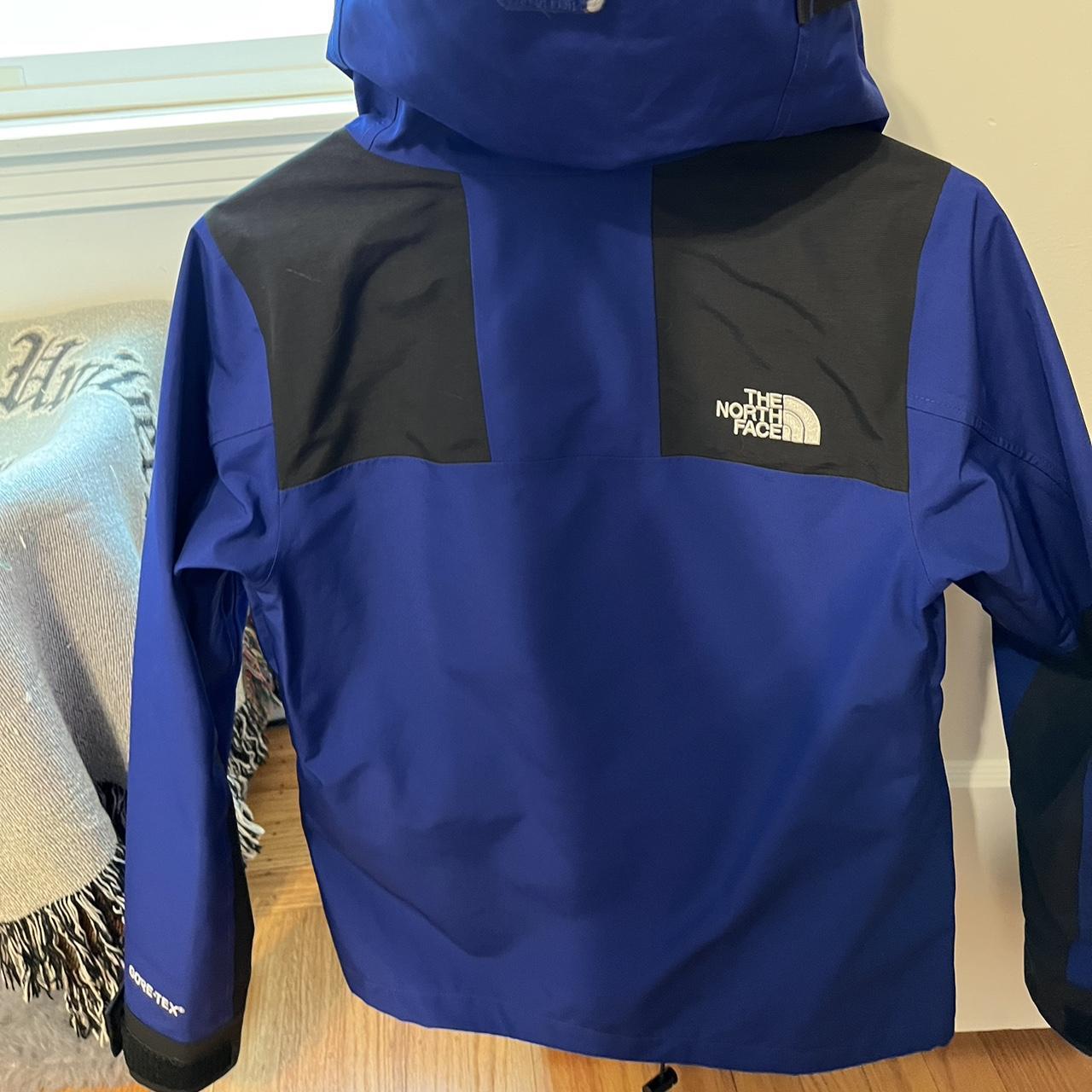 The north face 1990 best sale mountain jacket gtx aztec blue