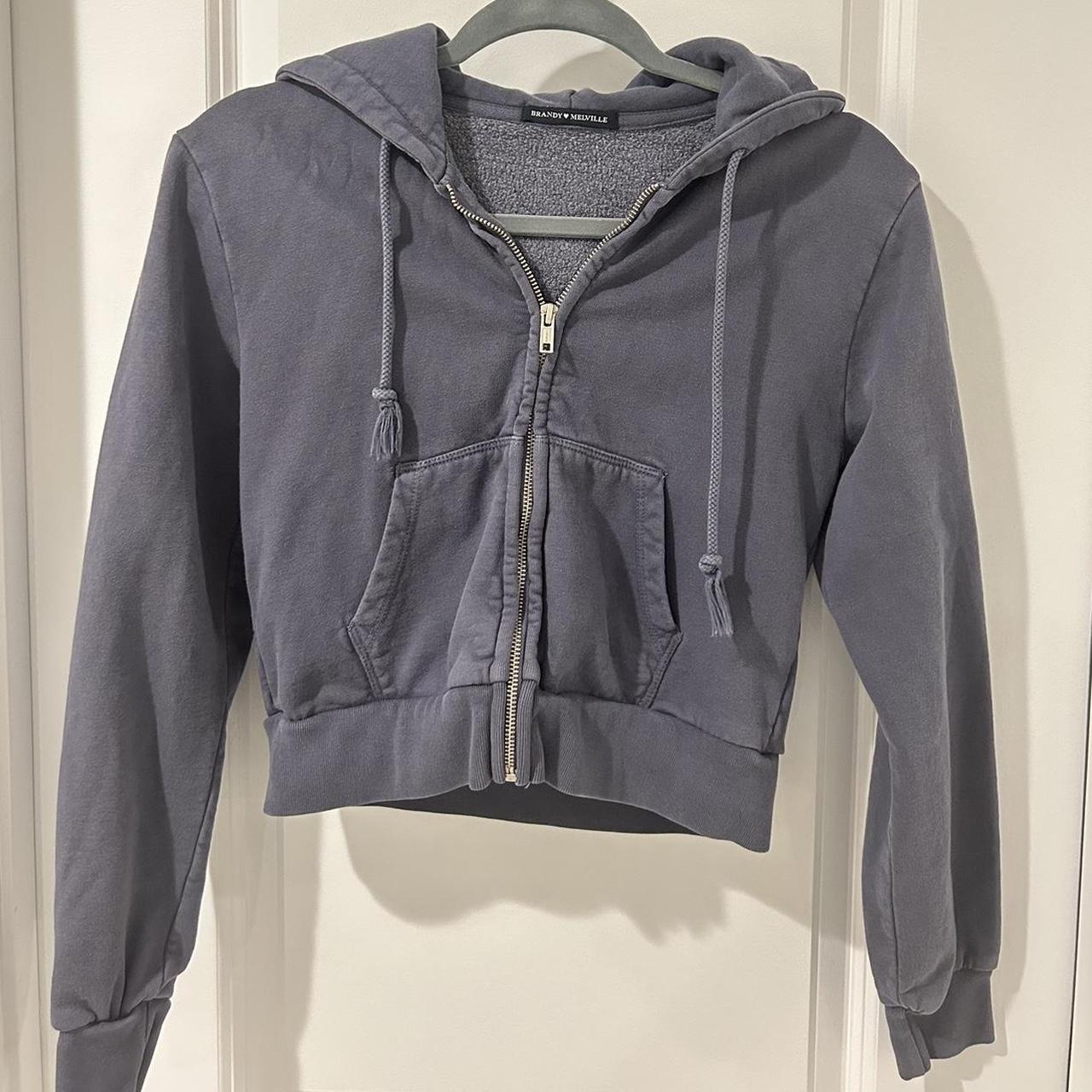 Brandy melville blue online crystal hoodie