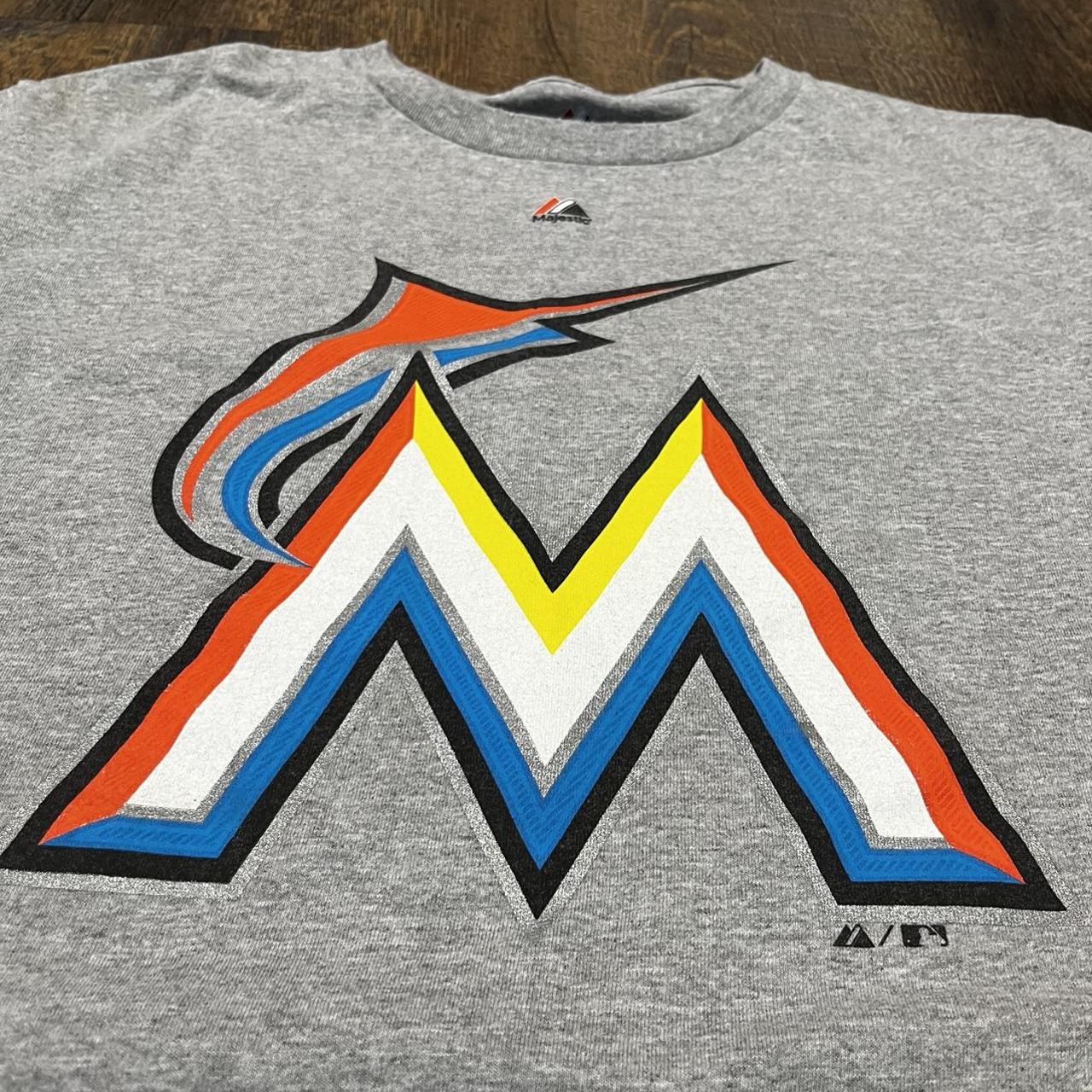 Vintage Miami Marlins Majestic Diamond Collection - Depop