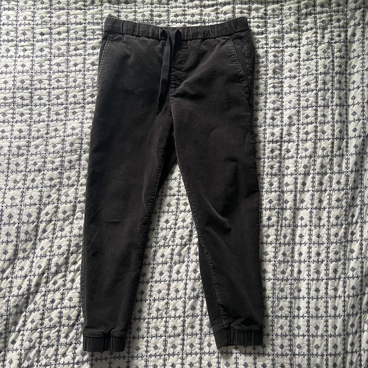 Zara needlecord online joggers