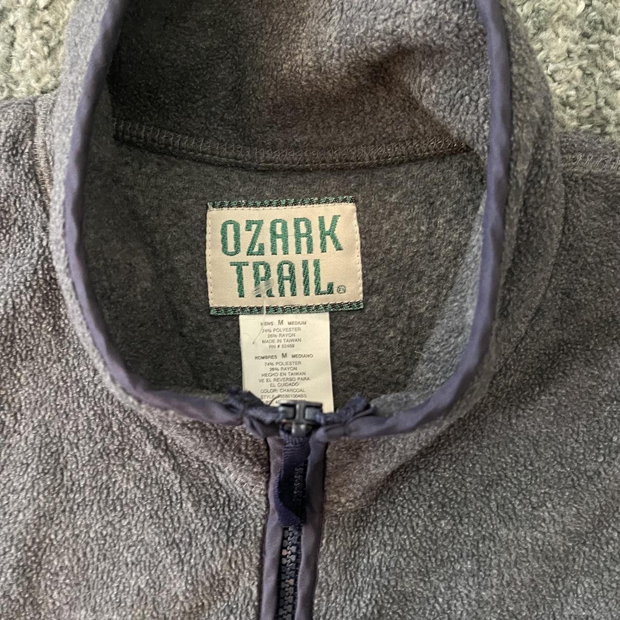 Ozark trail men's grey and navy gilet