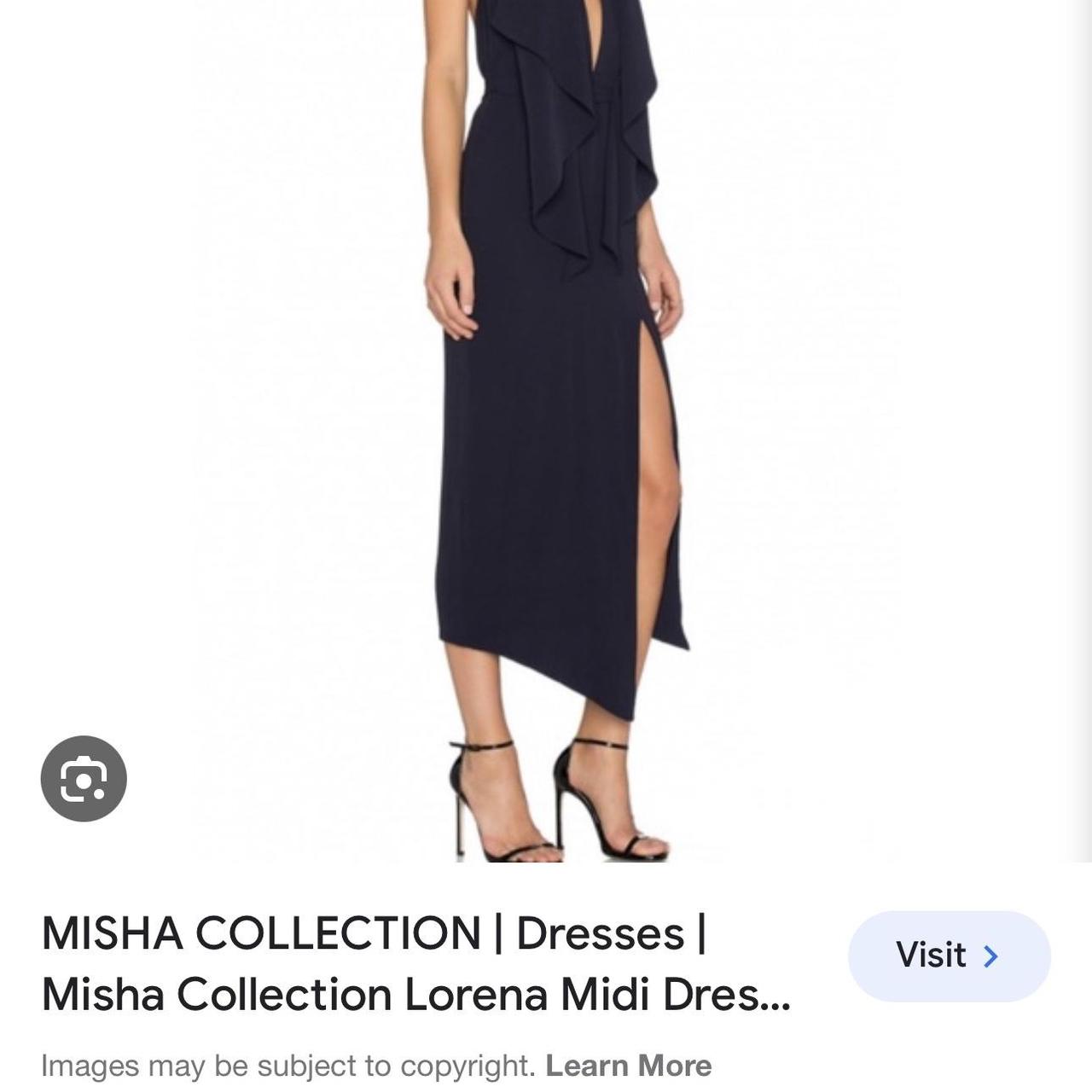 Misha collection clearance lorena dress navy