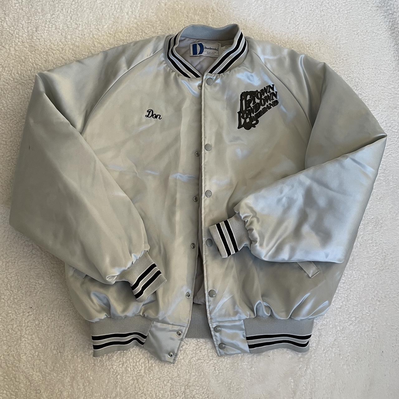 VINTAGE - 1980s Dunbrooke - Bomber Jacket - Size XXL... - Depop