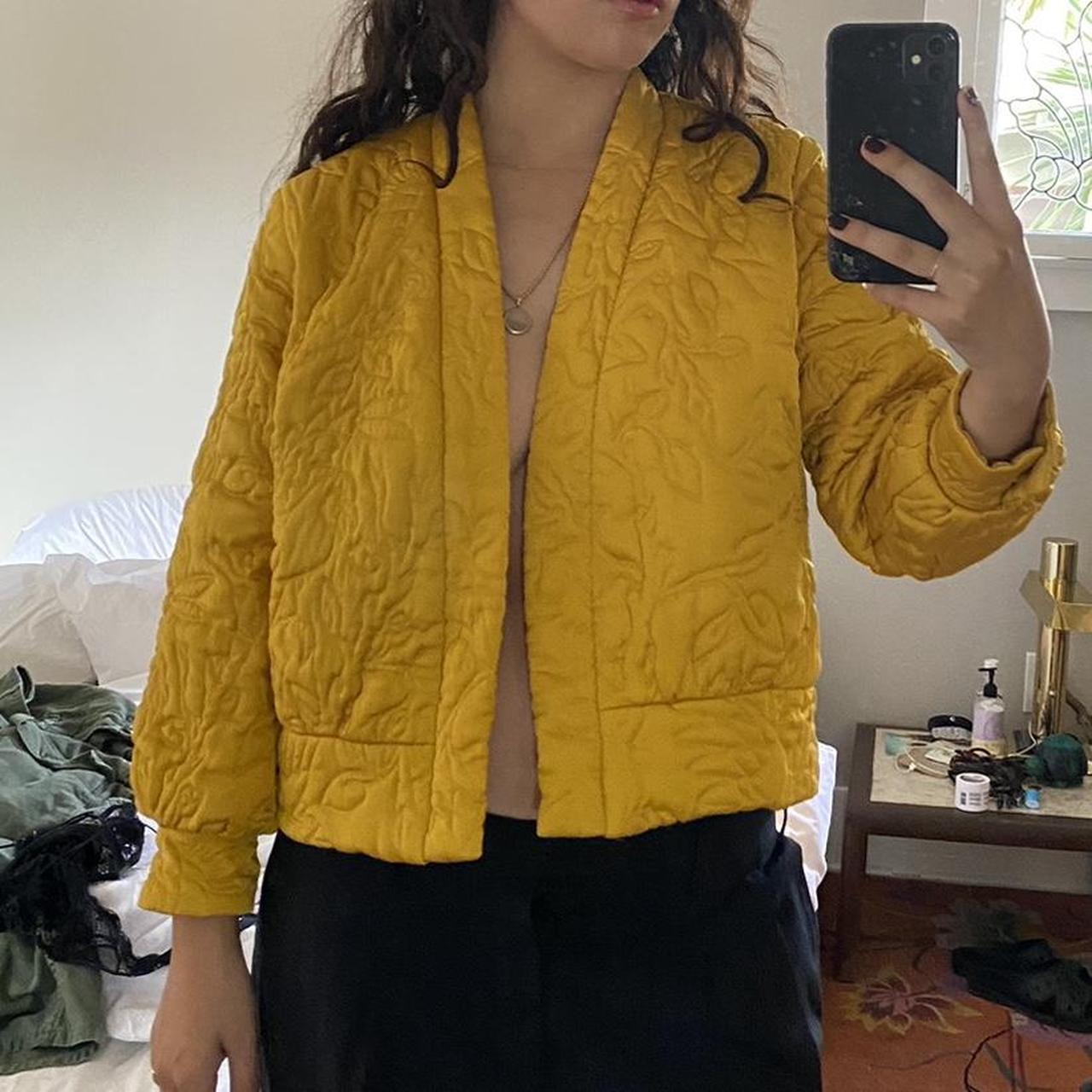 Kimchi Blue Women's Gold and Yellow Jacket