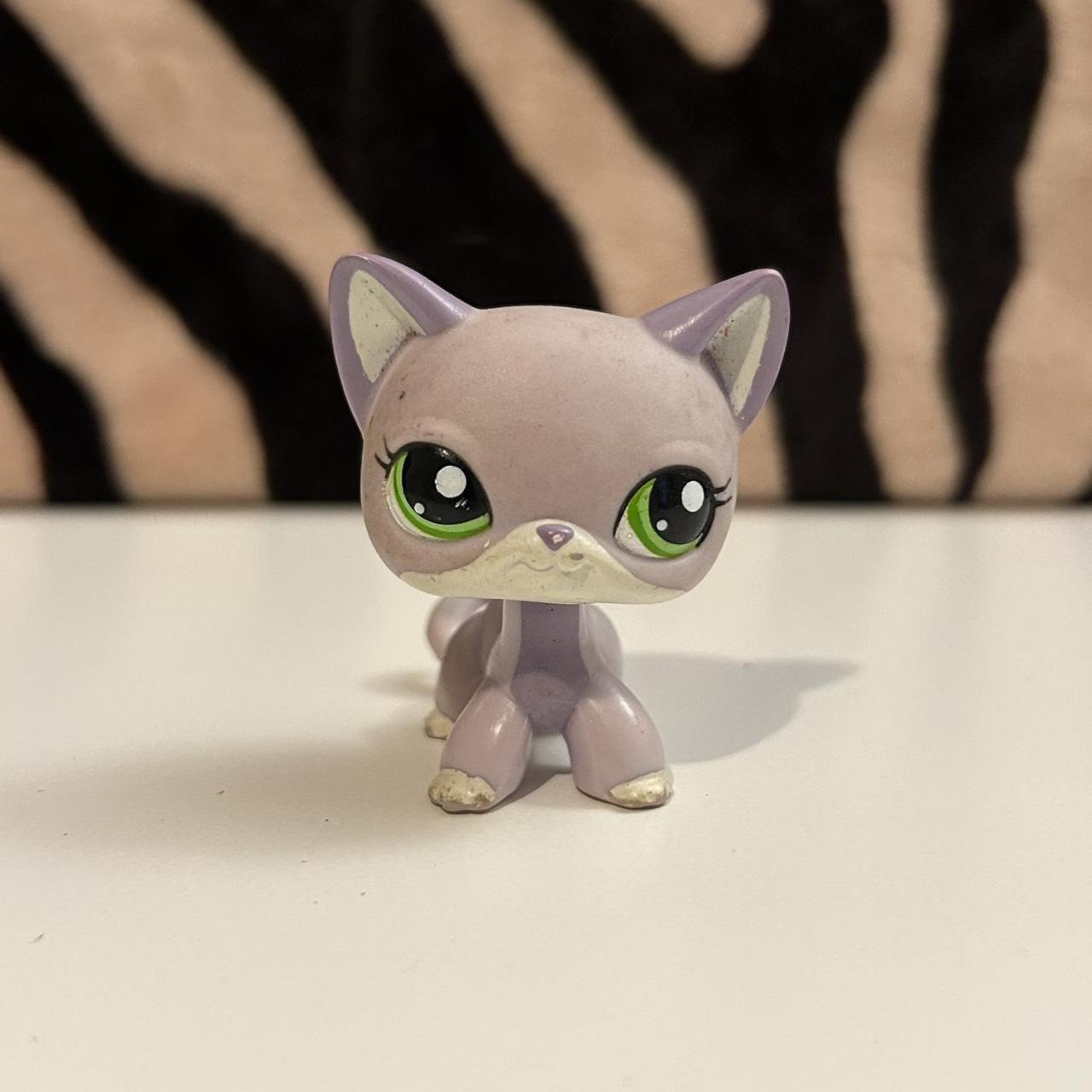 RARE AUTHENTIC Littlest Pet Shop Purple Shorthair... - Depop