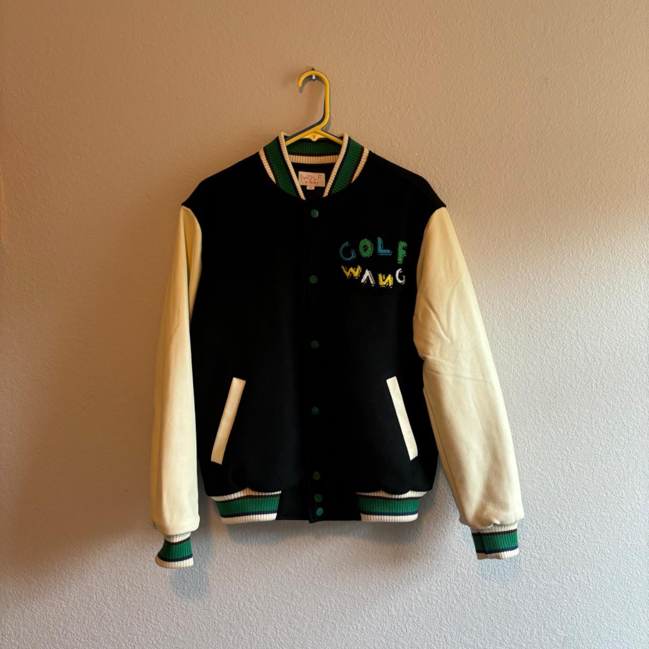 ジャケット・アウター GOLF WANG 20AW DIRT LETTERMAN JACKET Dirt Golf Wang Letterman Varsity Jacket | Elite Jacket
