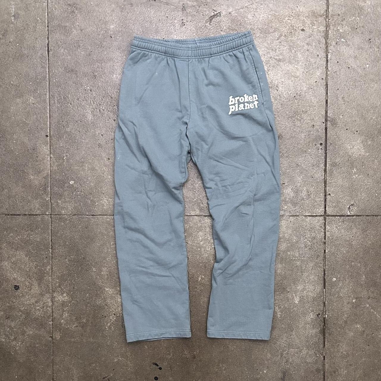 broken planet market sweats ️ — L 🎨 — blue/grey... - Depop