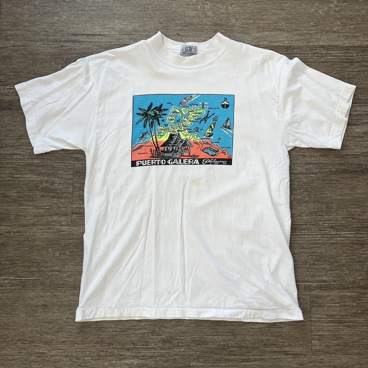 Vintage 90’s Philippines Tee - Depop