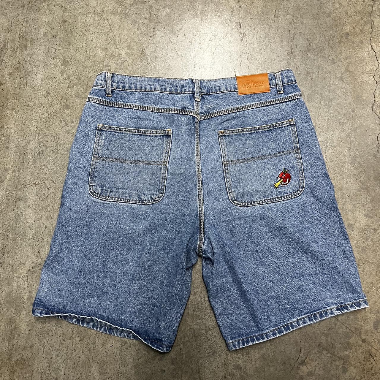 BUTTER GOODS SHORTS JORTS APPLE BOTTOM 36 - Depop