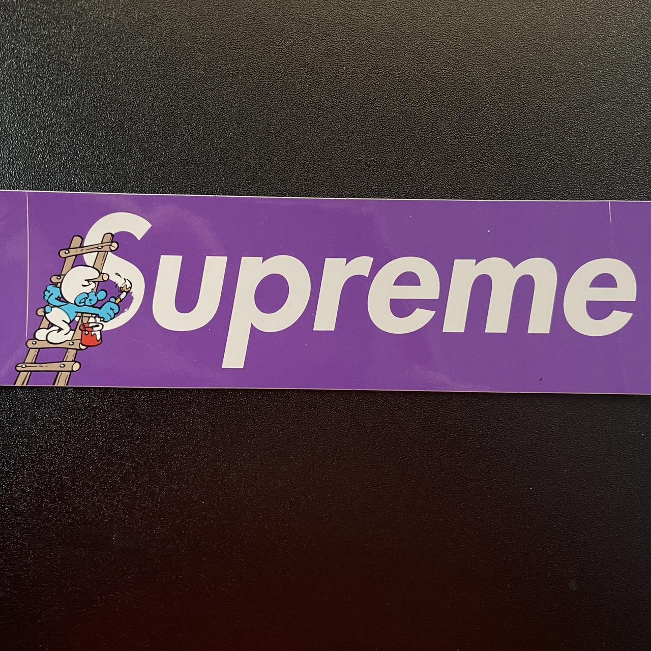 Smurf clearance supreme sticker