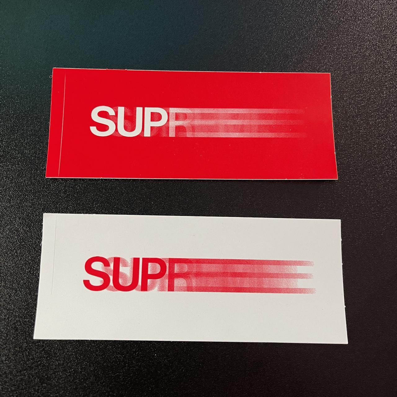 Supreme clearance motion sticker