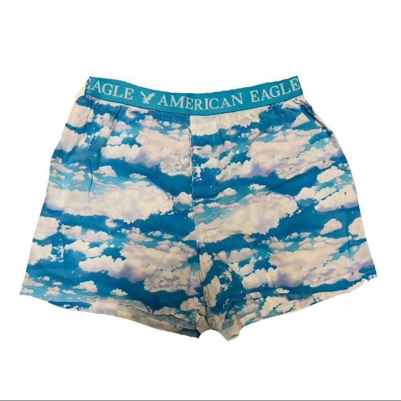 Boxer Shorts American Eagle Cloud Design M Shades Depop