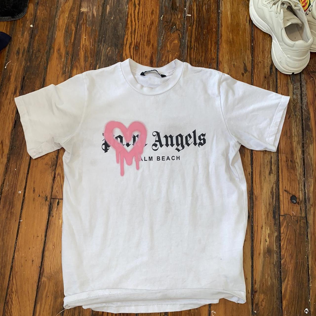 Angels MLB Destroyed Tee ✨ Los Angeles Angels Red - Depop