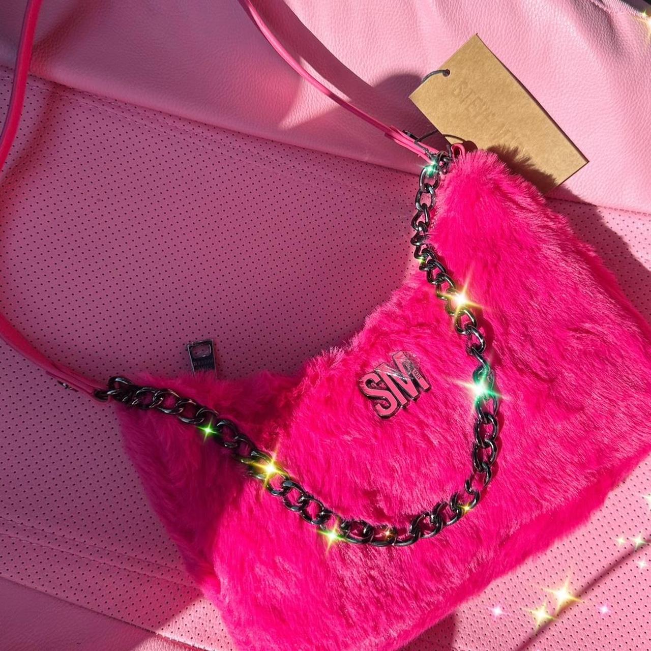 Steve madden pink shoulder bag deals