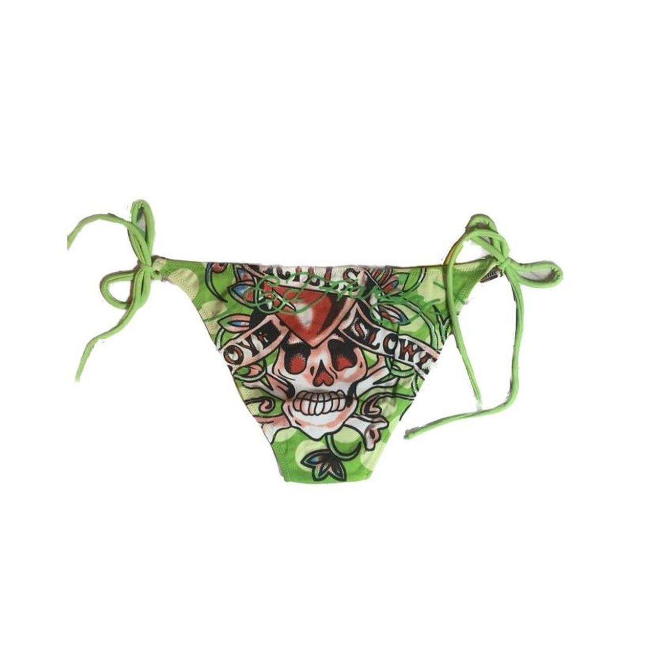 ON HOLD DO NOT BUY ed hardy bikini never... - Depop