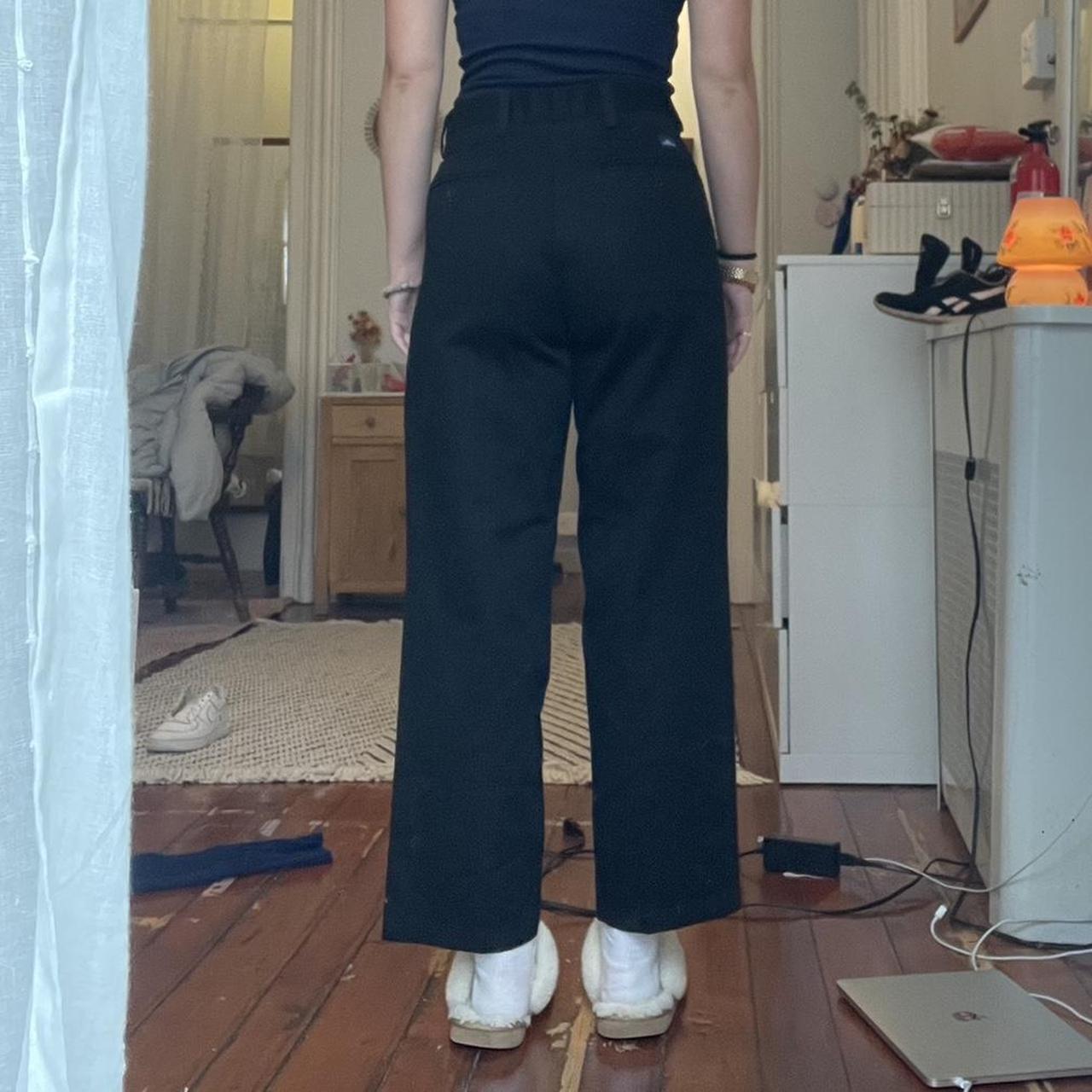 Dockers Women's Black and Navy Trousers (2)