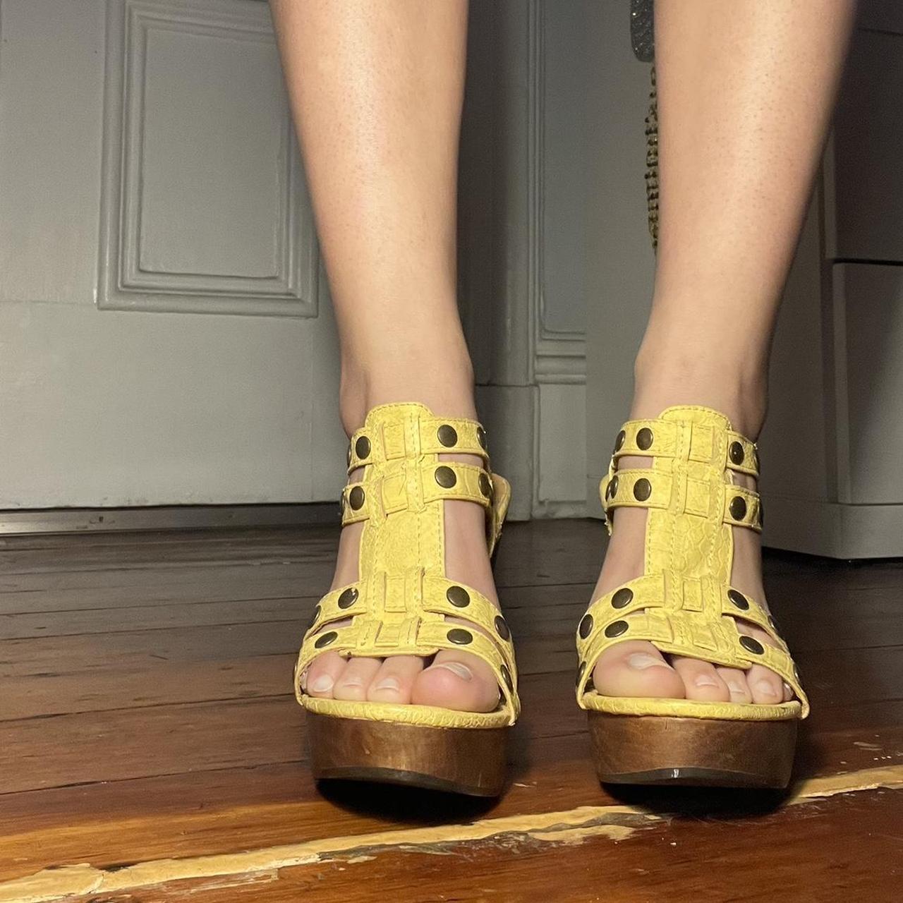 Ted baker cheap yellow sandals