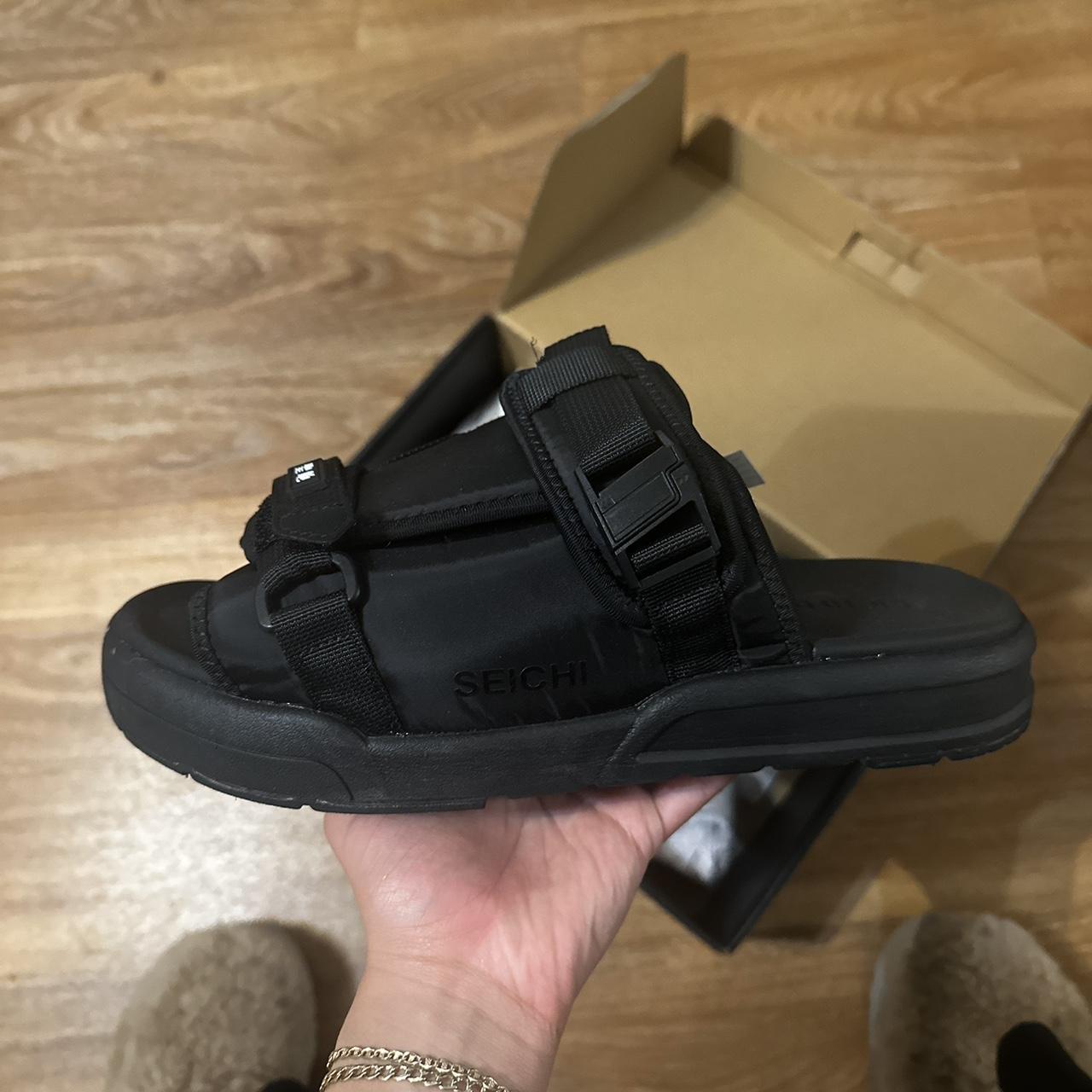 SEICHI black slide, only ever tried on they’re brand... - Depop