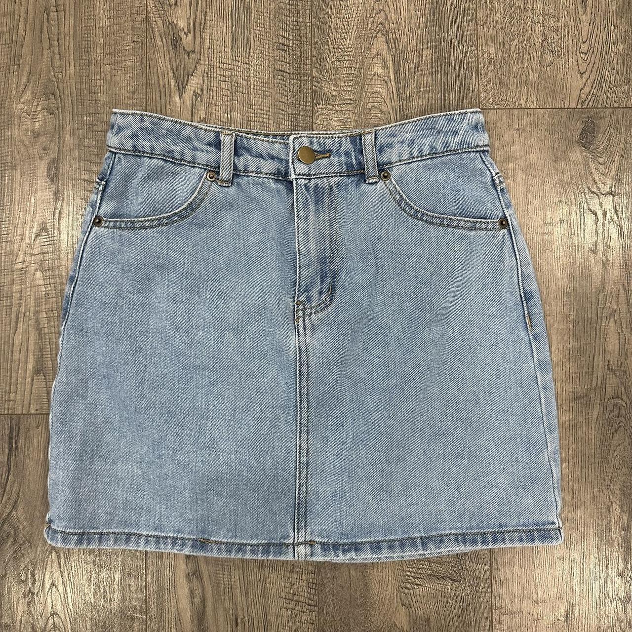 Forever 21 Jean skirt 🌟 open to offers #denim... - Depop