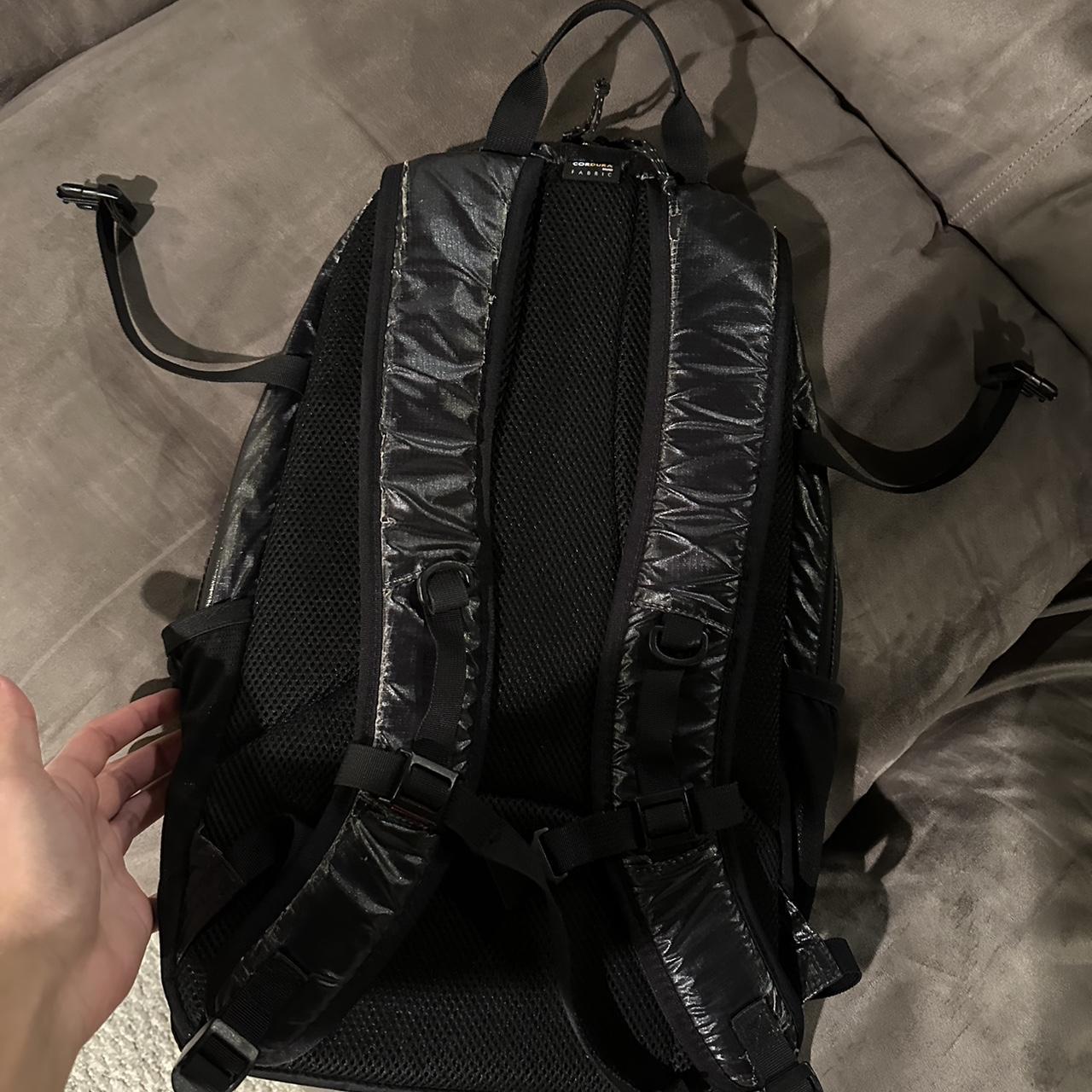 supreme fw17 black backpack, used