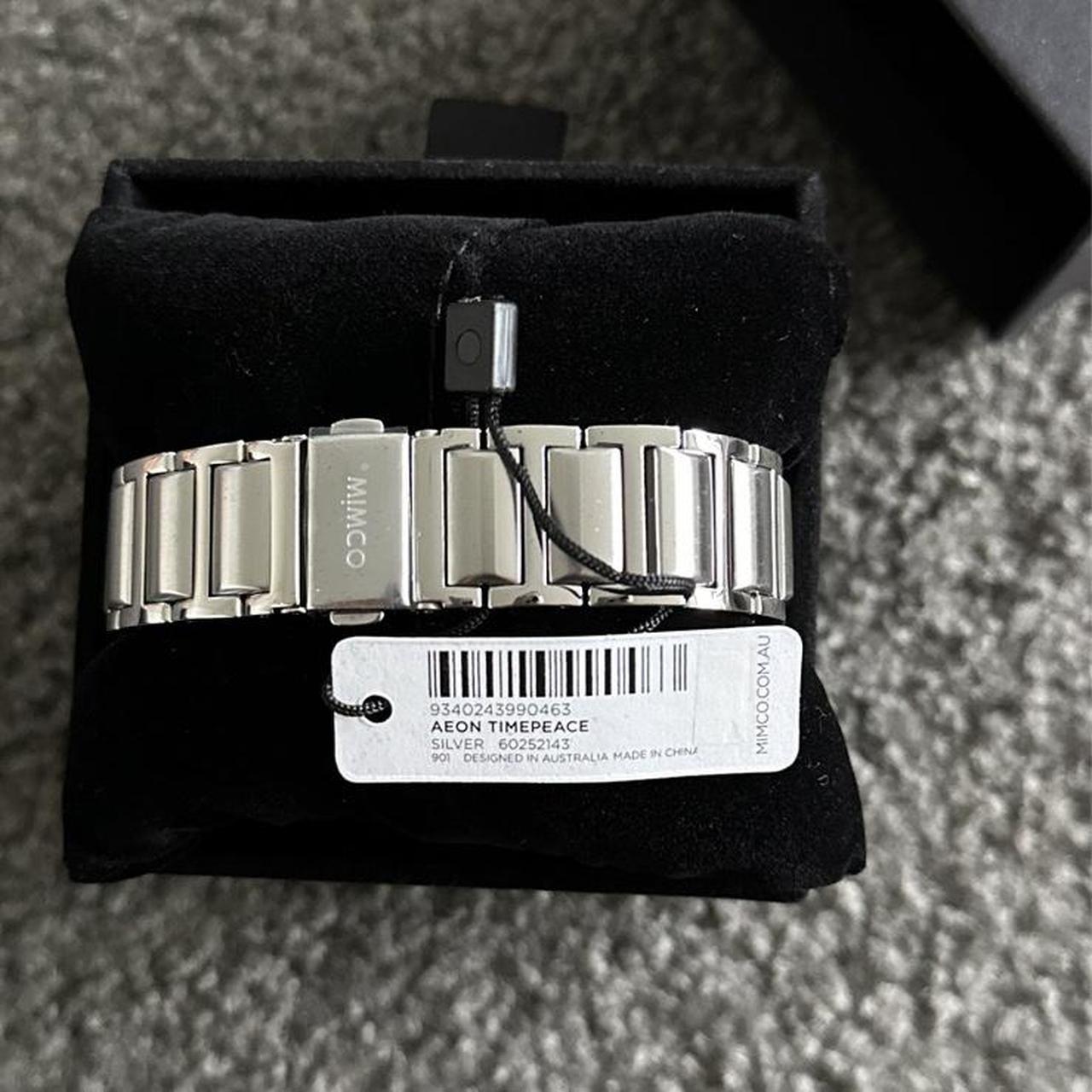 Mimco silver shop watch