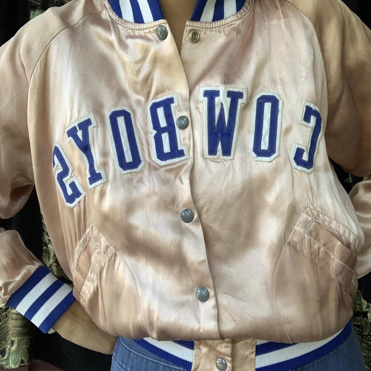 PRE-LOVED- PINK DALLAS COWBOYS FOOTBALL JERSEY. - Depop