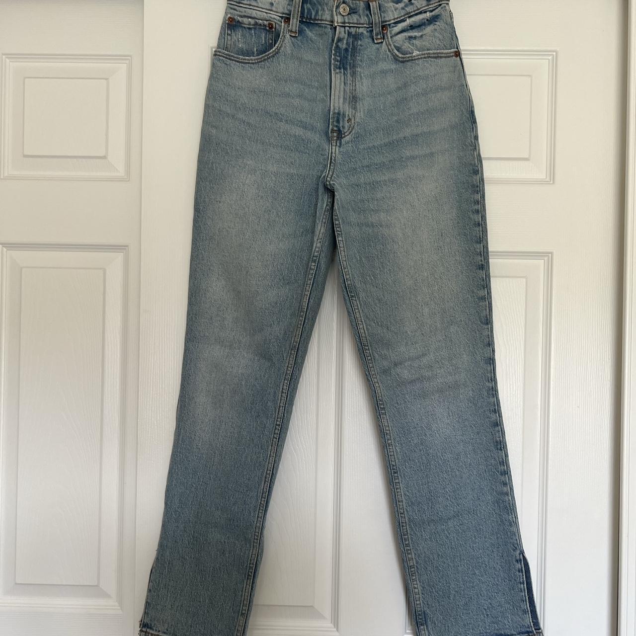Abercrombie & Fitch 90s straight ultra high rise... - Depop