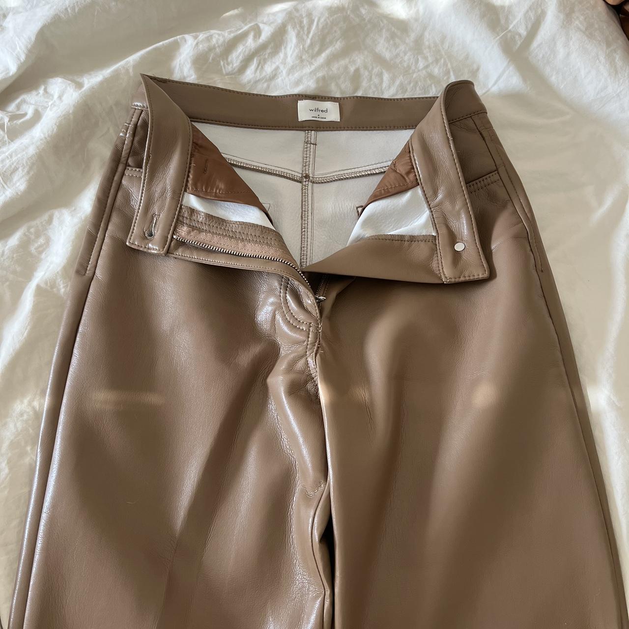 Wilfred Melina pant from Aritzia in shade Camel... - Depop
