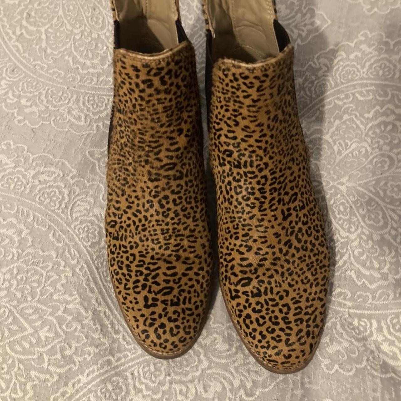 Leopard print on sale chelsea boots joules