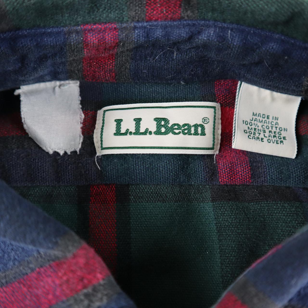 Vintage LL Bean Flannel SIZE:... - Depop