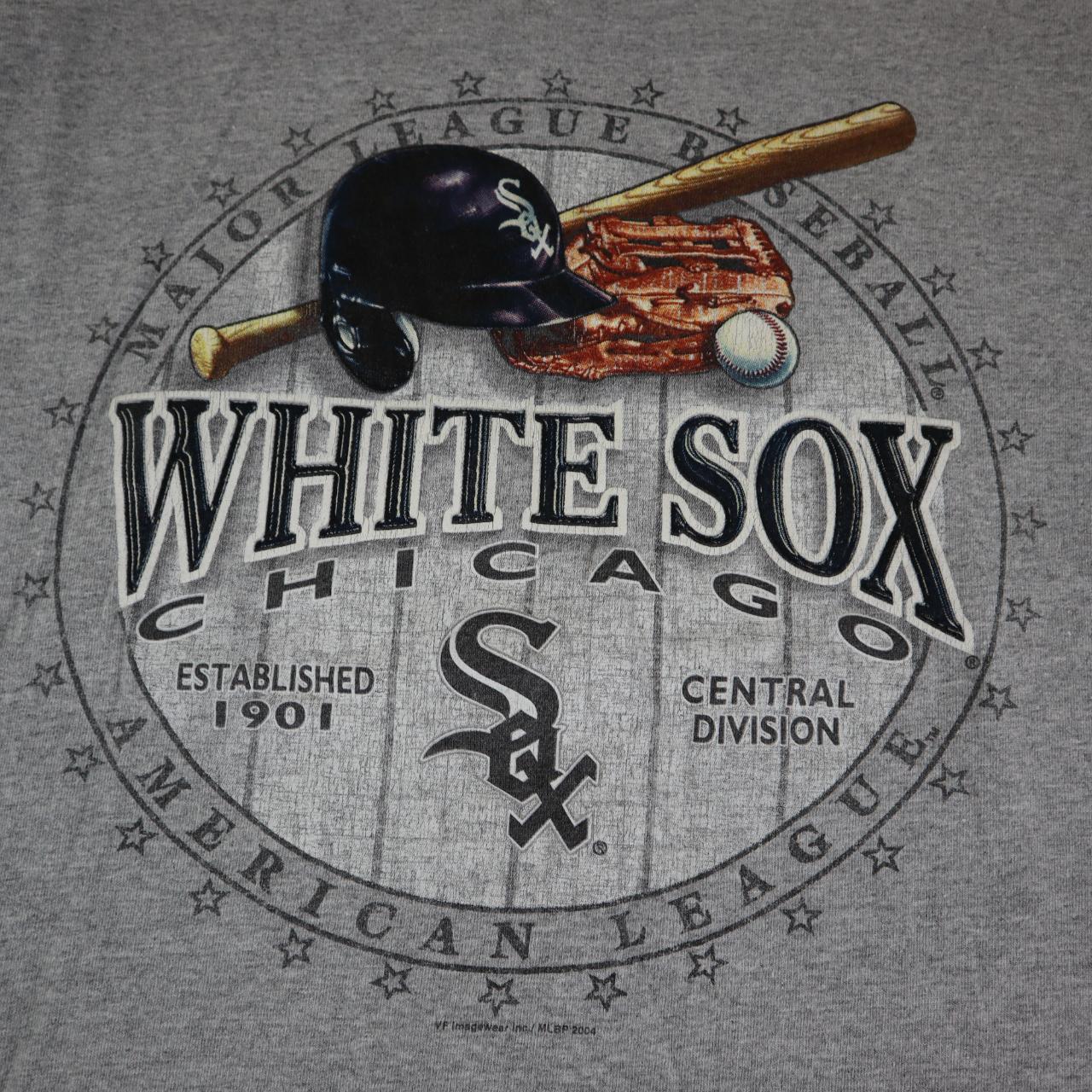 Y2k 2005 Chicago White Sox World Series T-Shirt Lee - Depop