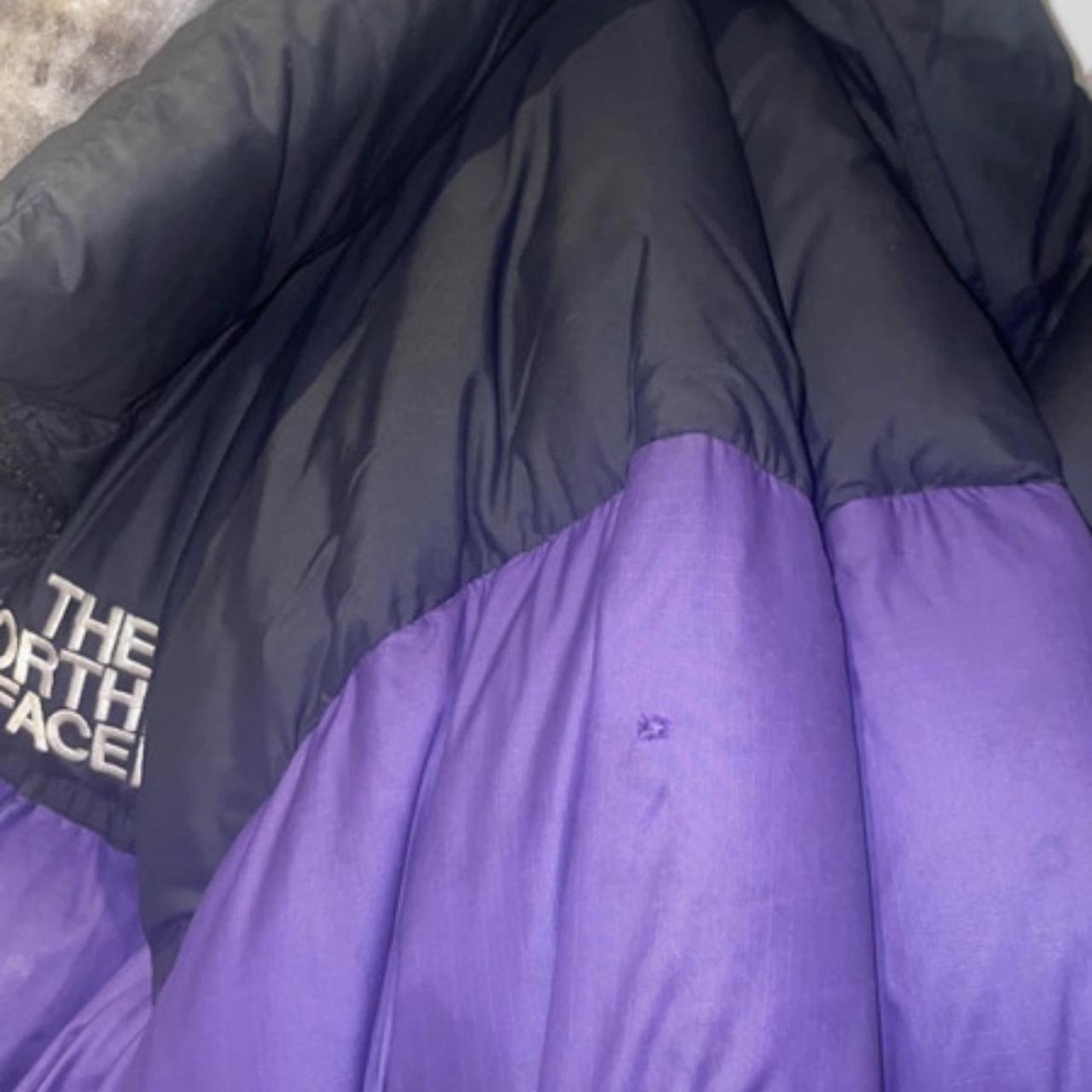 Purple The North Face Puffer 700 No Noticeable Depop 4647