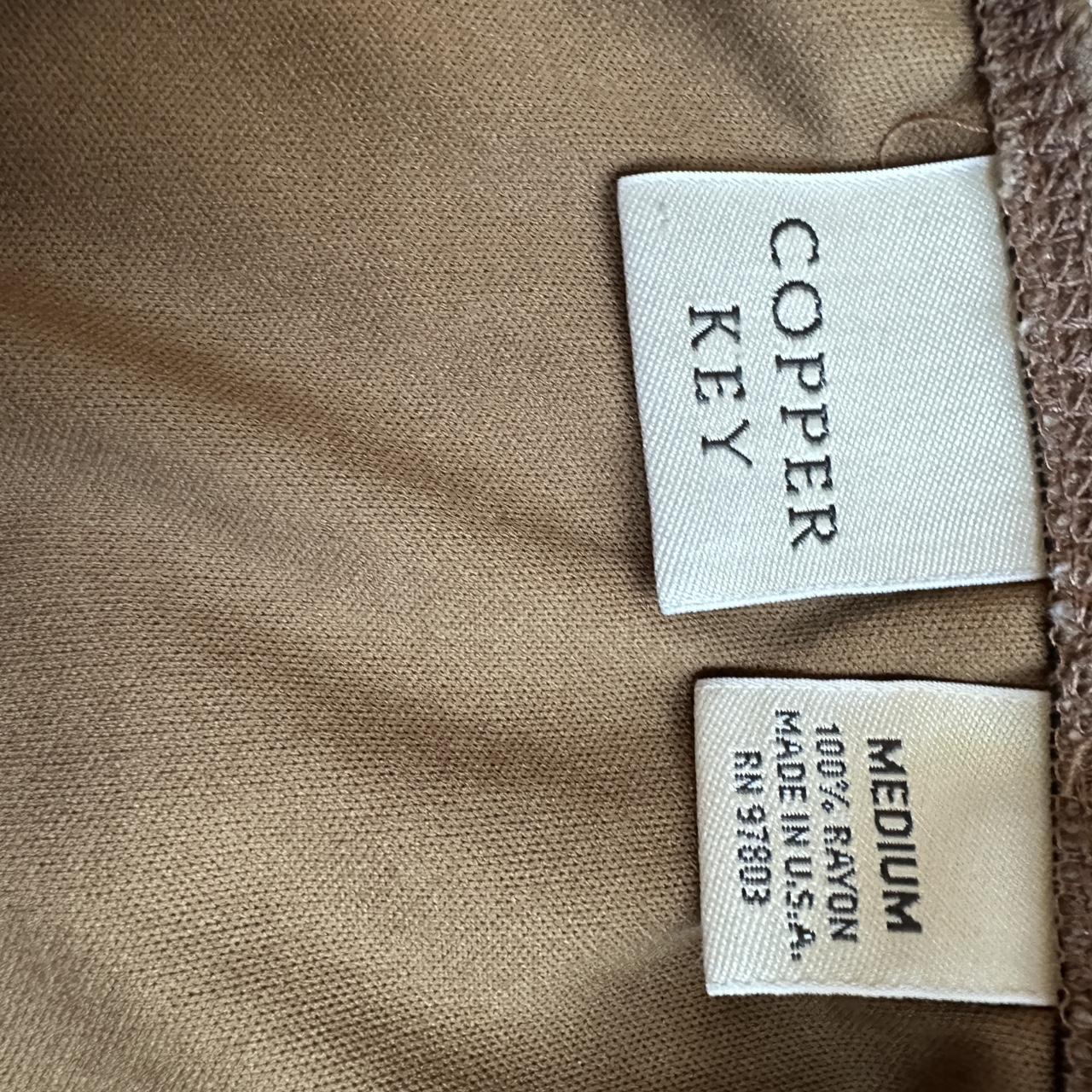 Copper Key Women's Brown Vest Depop
