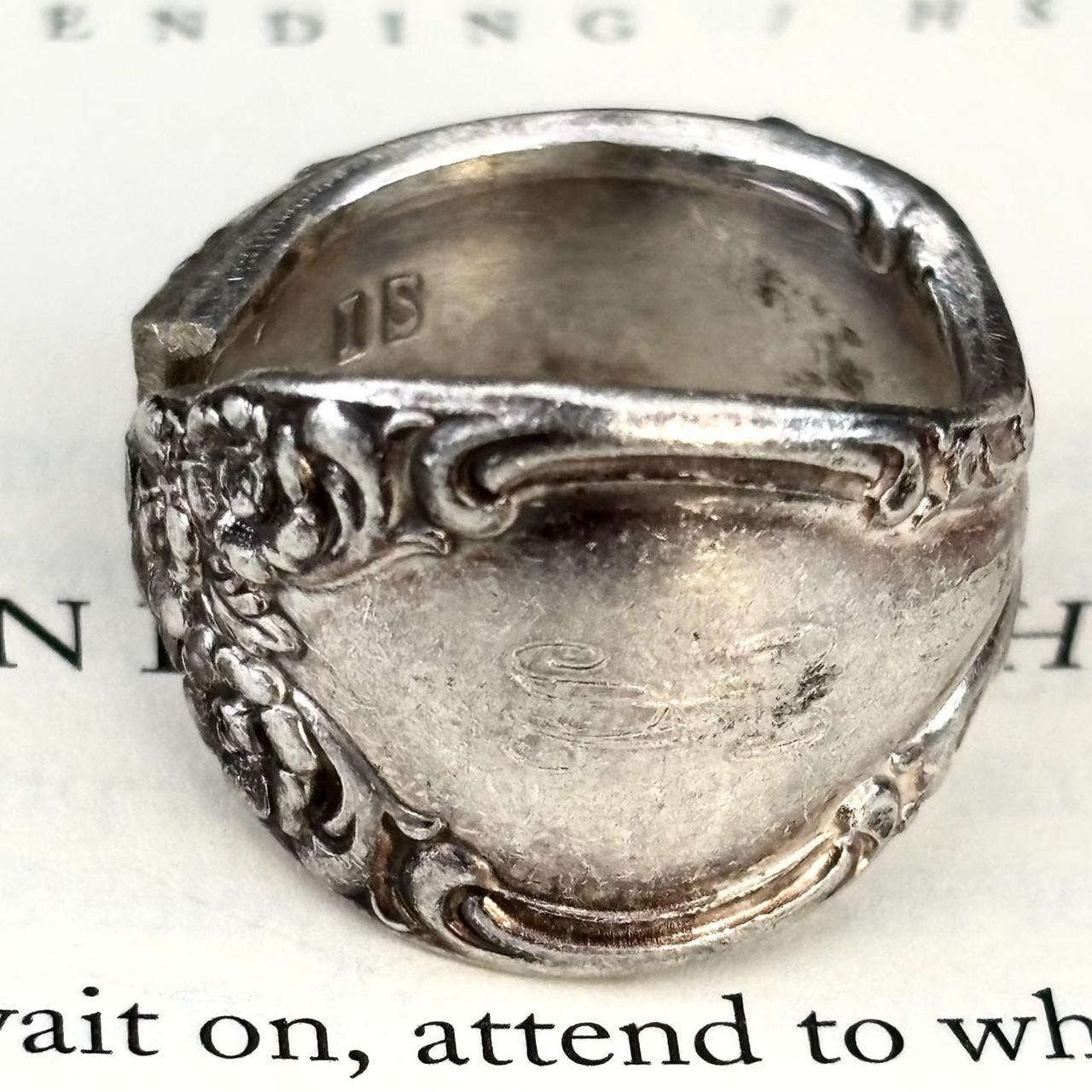 Women's Ring - Silver – Silverware adjustable rin… - image 1