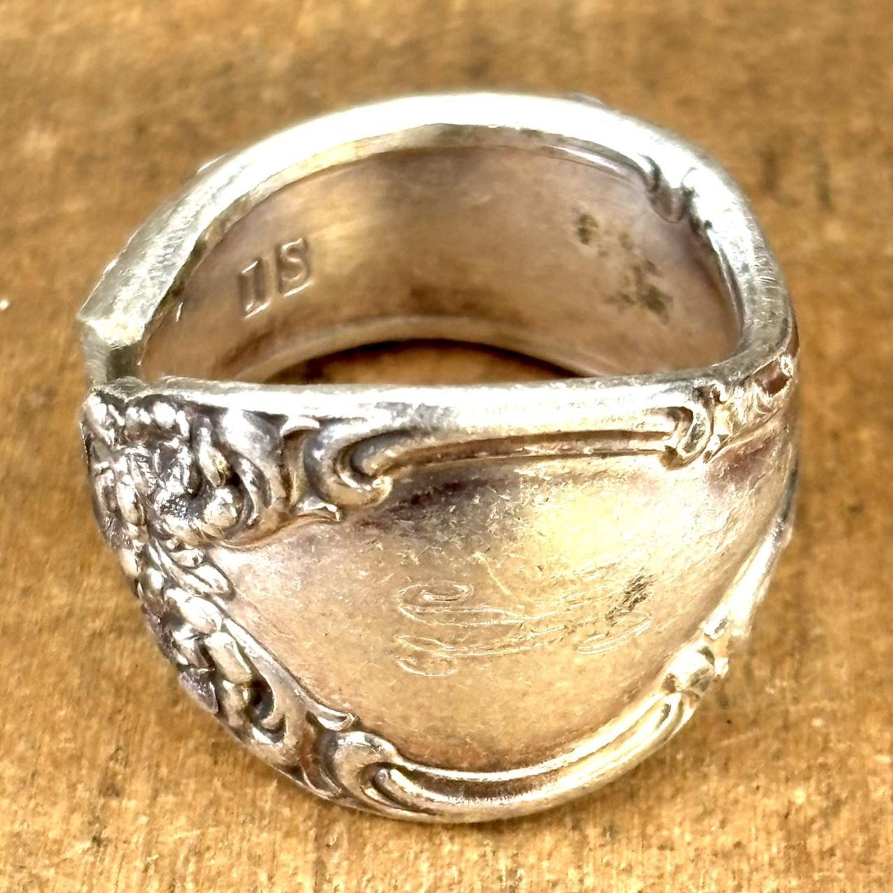 Women's Ring - Silver – Silverware adjustable rin… - image 3