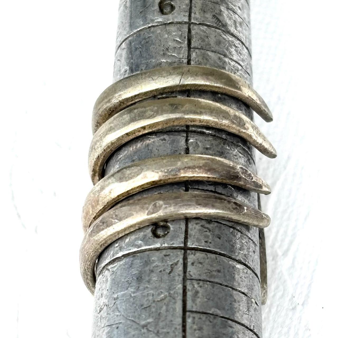 Women's Ring - Silver – Silverware fork ring Size… - image 6