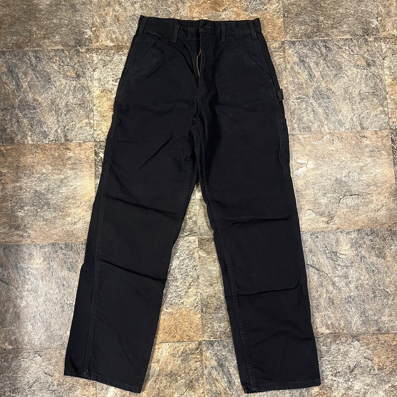 Men's Black Trousers | Depop