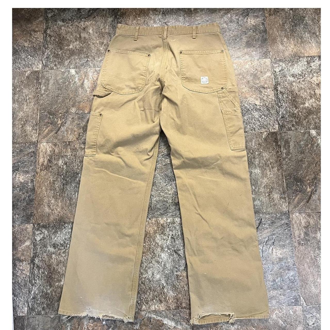Vintage Polo double knee baggy carpenter pant Size | Depop