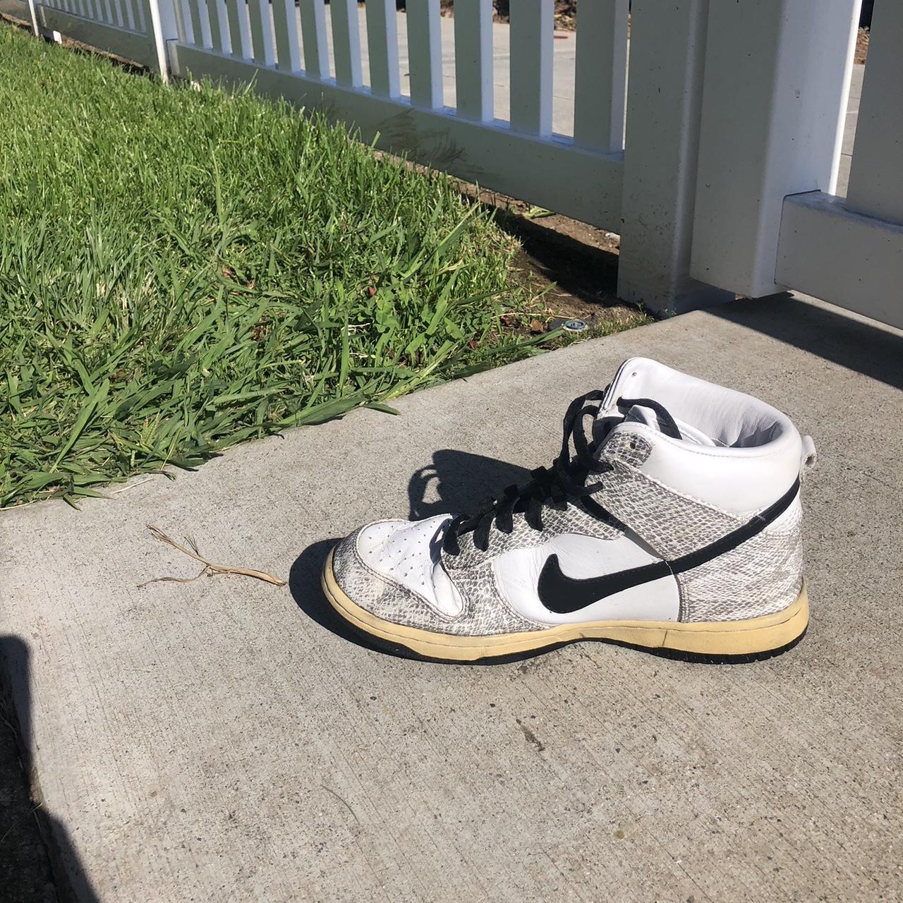 Nike Dunks High SP Cocoa Snake. W/creases and wear... - Depop