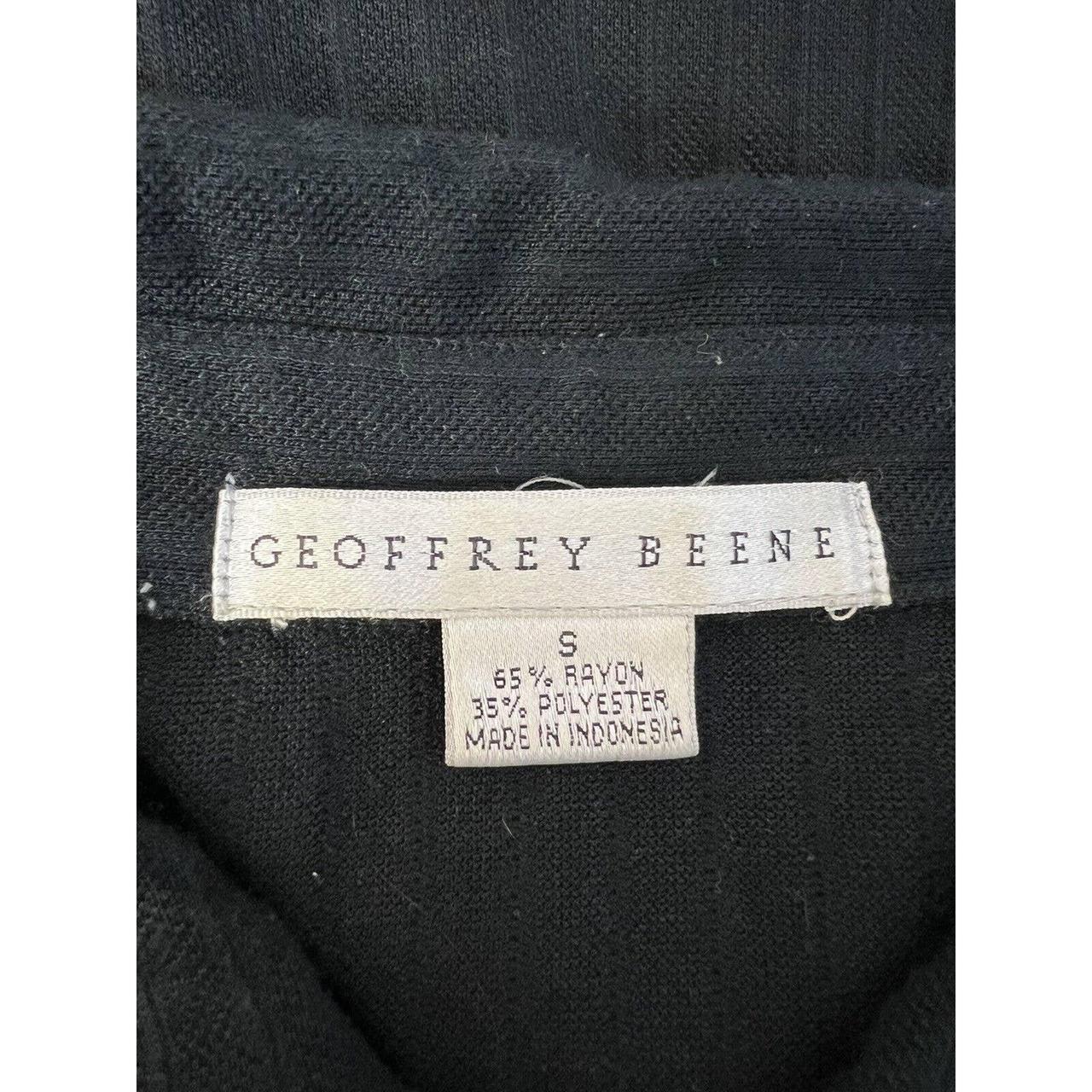 Geoffrey Beene Men S Black And White Shirt Depop