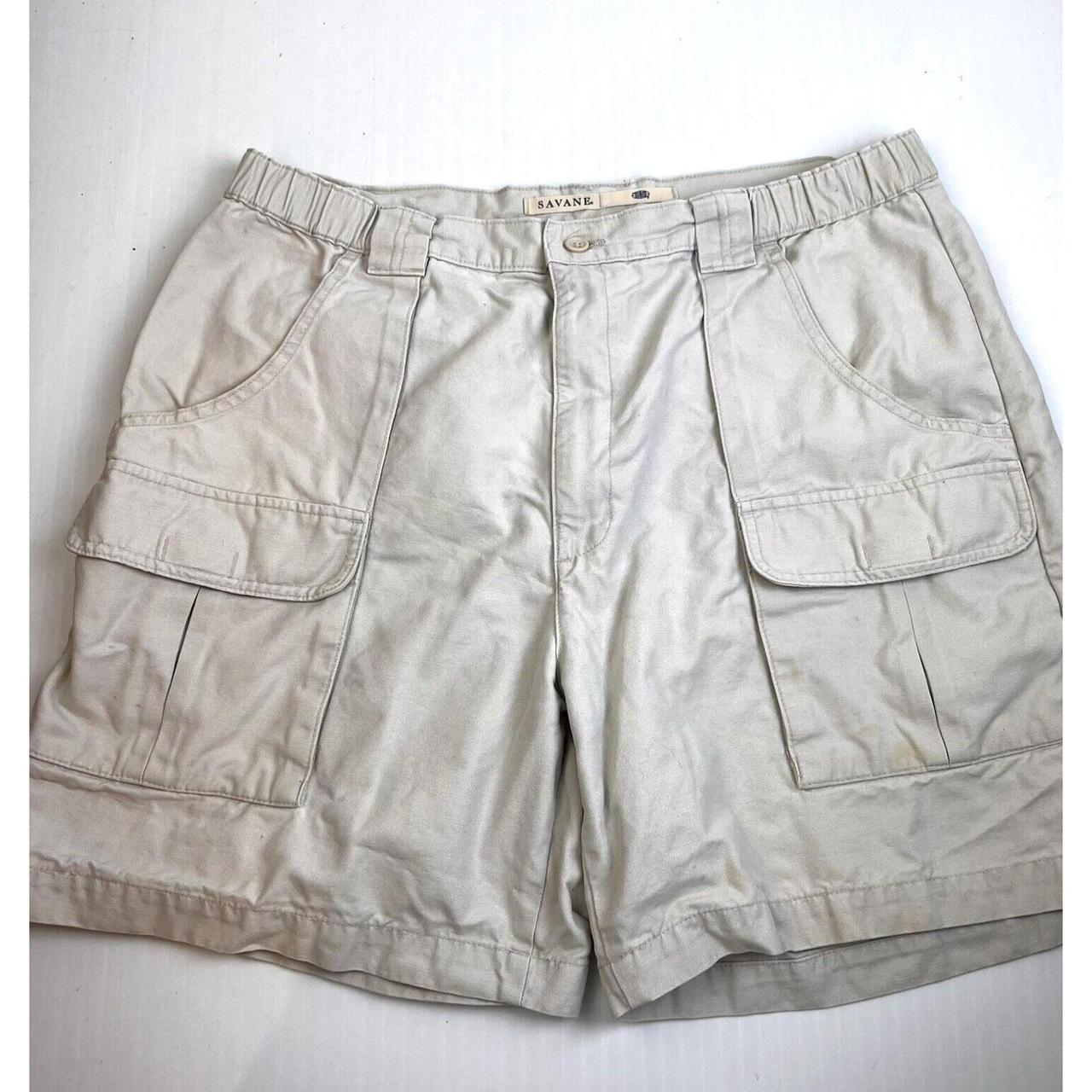 * Savane Cargo Shorts * Men's 38W * Khaki *... - Depop