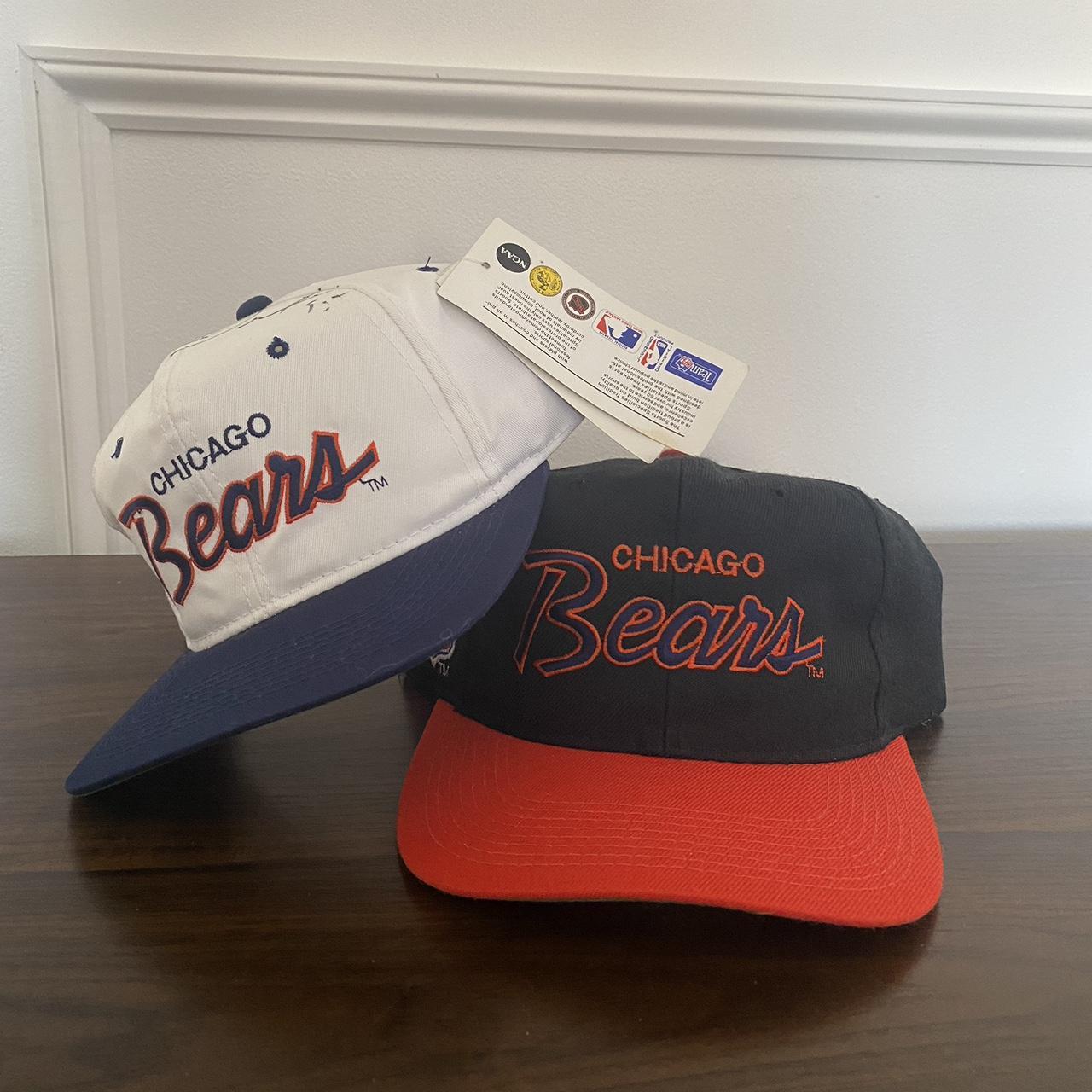 Vintage Chicago Bears Script Visor Cap! 