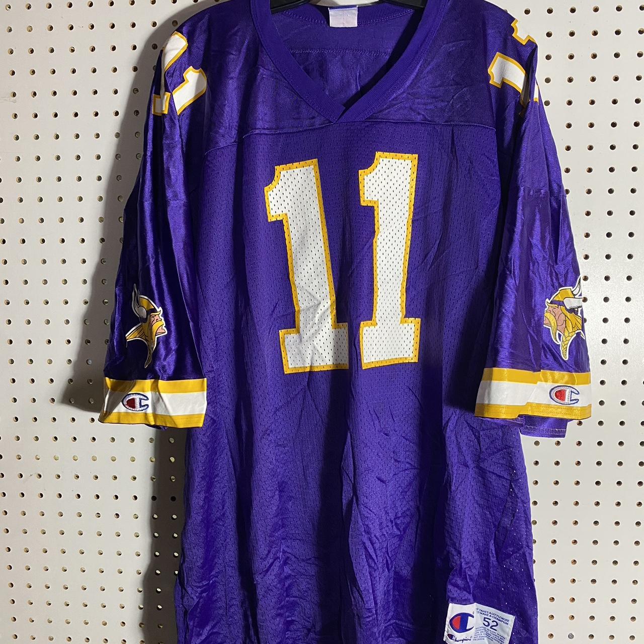 1999-00 Minnesota Vikings Moss #84 Authentic Puma Away Jersey (Excellent)  3XL