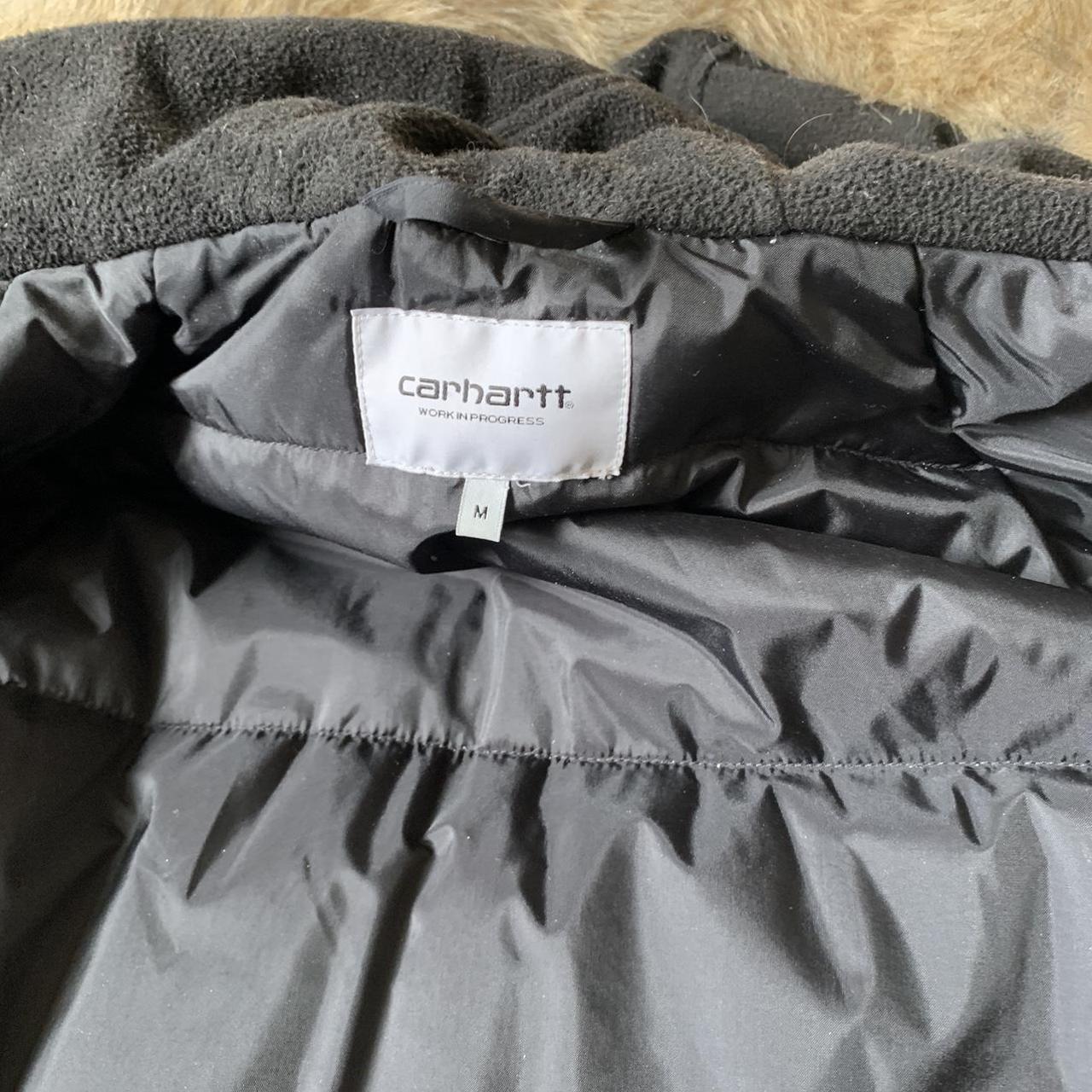 carhartt parker jacket, can take off the fur and... - Depop