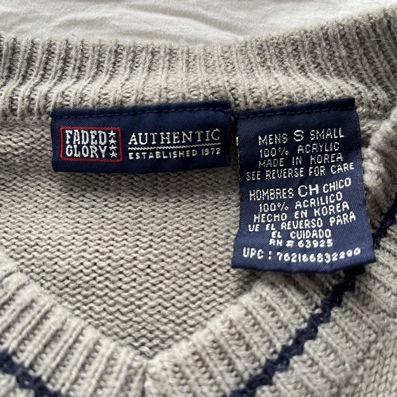 - faded glory v-neck sweater ☆ - no stains or holes... - Depop